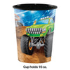 Monster Truck Rally Plastic Favor Cups