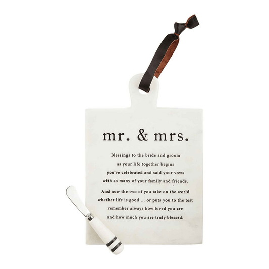 Mr. & Mrs. Blessing Board Set