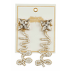 Mrs Beaded Earrings