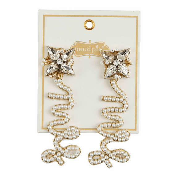 Mrs Beaded Earrings