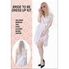 NEW: Bride To Be Accessory Kit Wedding Veil, Sash, Glasses, Badge, Garter
