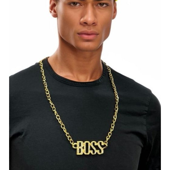 NEW: Oversized Bling BOSS Necklace