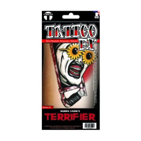 NEW: Terrifier 3 - Tattoo - Peek-a-Boo Art