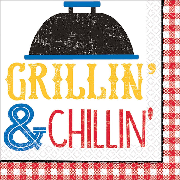 Beverage Napkin - Bbq Picnic 36 Count