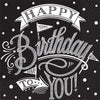 Beverage Napkin - Hooray Its/Bday