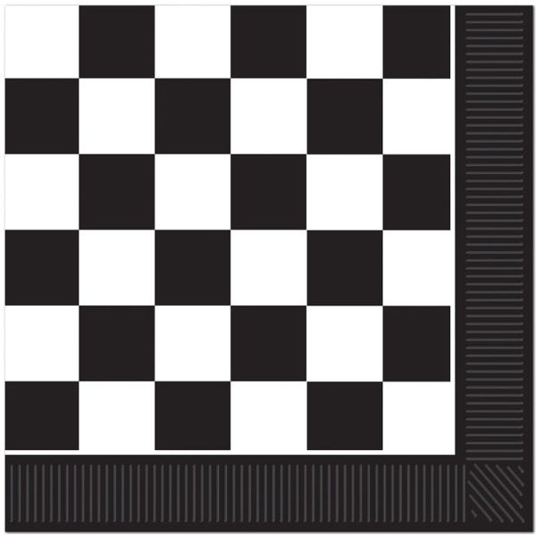 Napkins - Lunch, Checkered