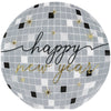 Napkins - Lunch, Disco Ball Shape, "Happy New Year"