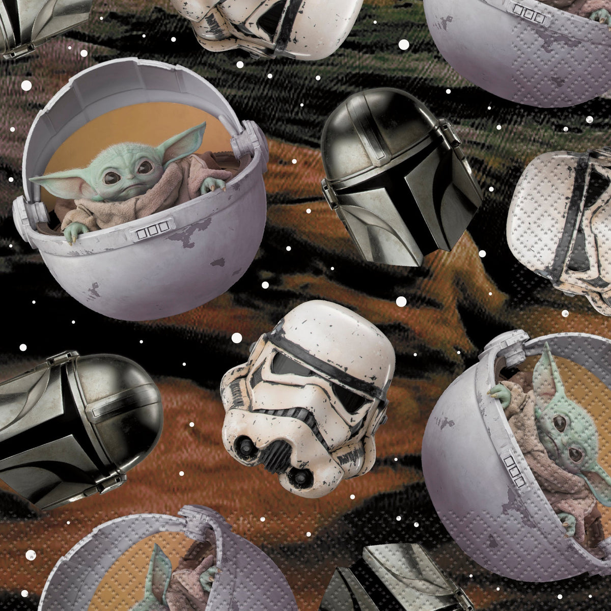 Napkins - Lunch, Mandalorian The Child