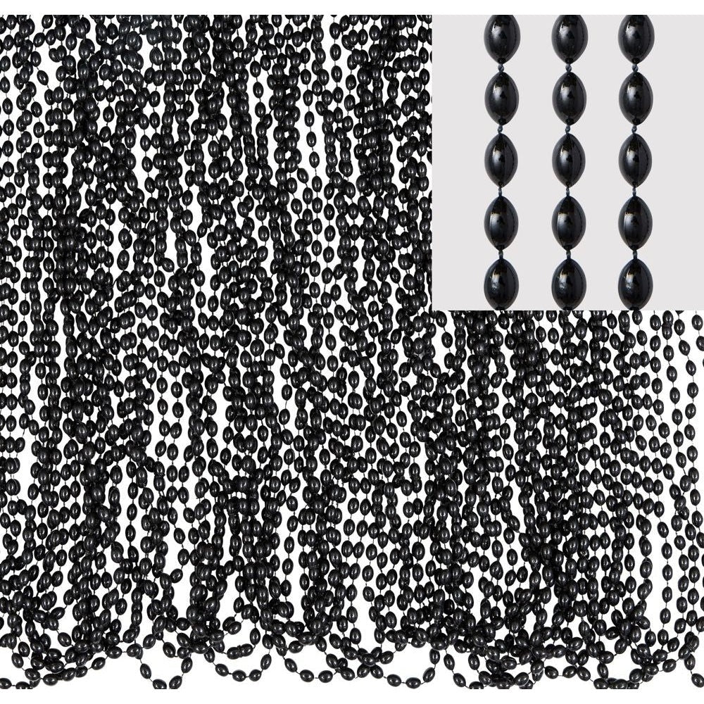 Necklaces Bead 50 Ct. Black