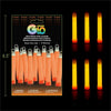 Neon Glo 4" Glow Sticks with Lanyards - Orange