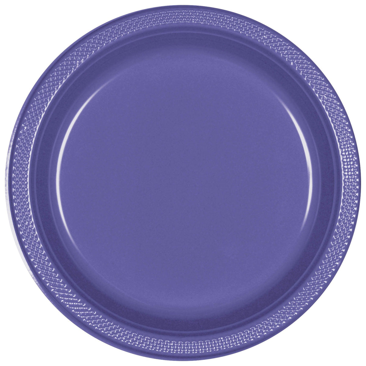 New Purple Lunch Plates, 20 Count