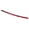 Ninja Wooden Katana and Sheath Red 40.5"