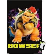 Nintendo The Super Mario Galaxy Movie Bowser Poster