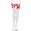 Nylon Over the Knee Stockings With Bows