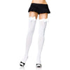 Nylon Over the Knee Stockings With Bows