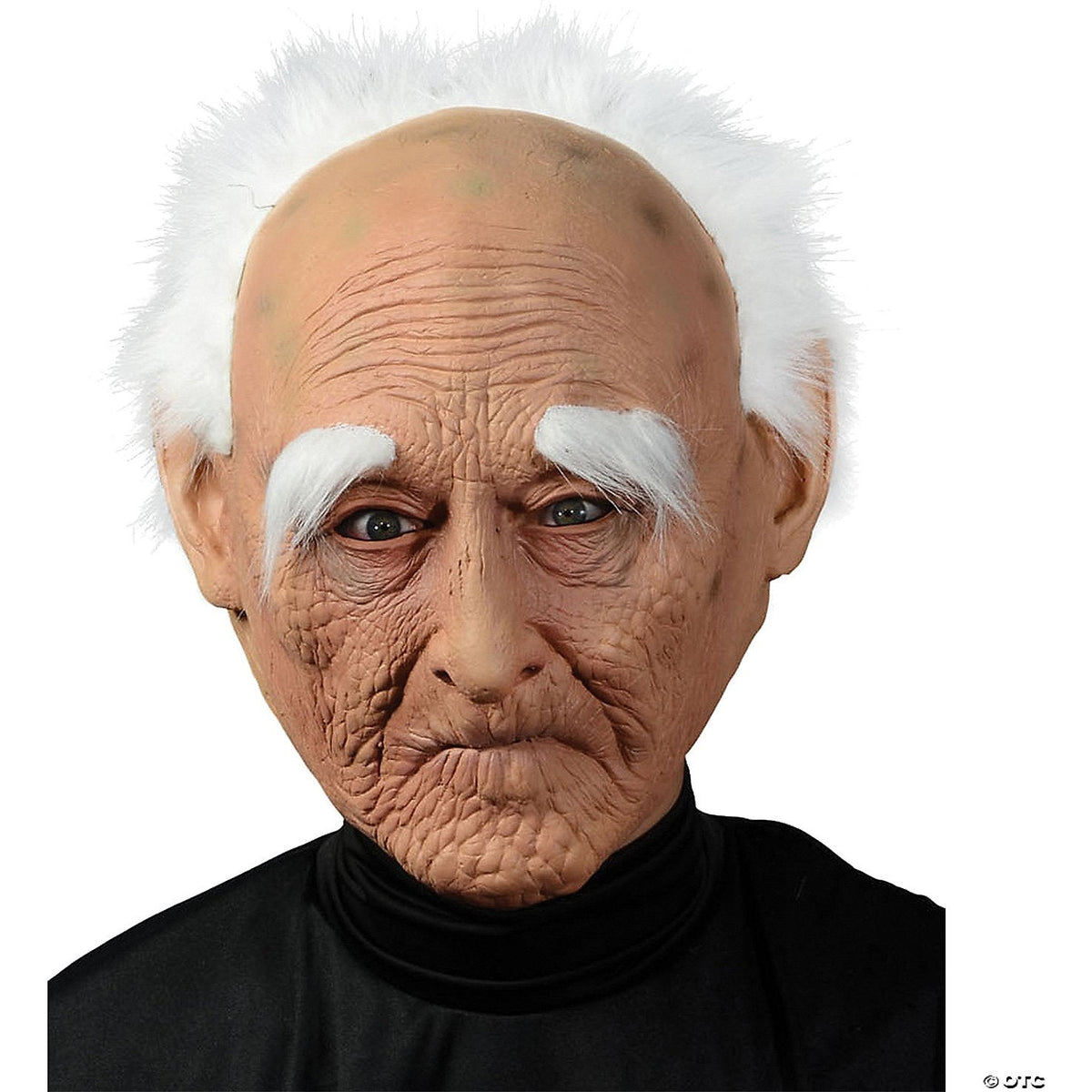 Old Man Mask With Hair
