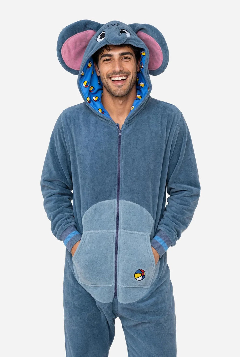 Adult Elephant Onesie, Size Large