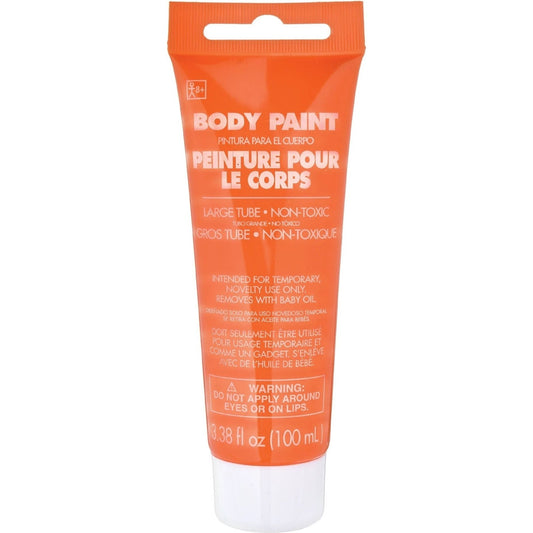 Orange Body Paint