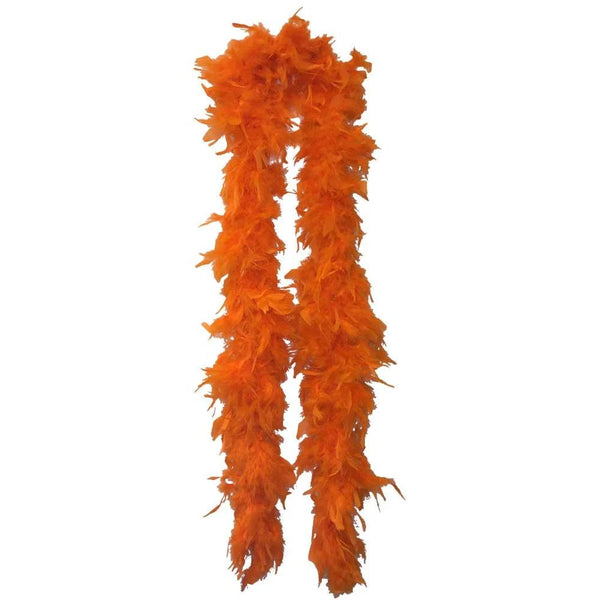 Orange Feather Boa 6' 60g
