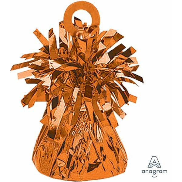 Orange Foil Balloon Weight