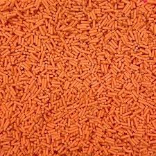 Orange Sprinkle Strands, 100g bag