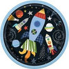 Outer Space 9" Plates, 8 Count