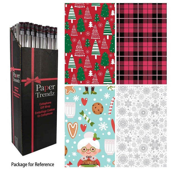 Paper T. Christmas Gift Wrap, 30" x 240"