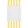 Party Bag - Striped Yellow
