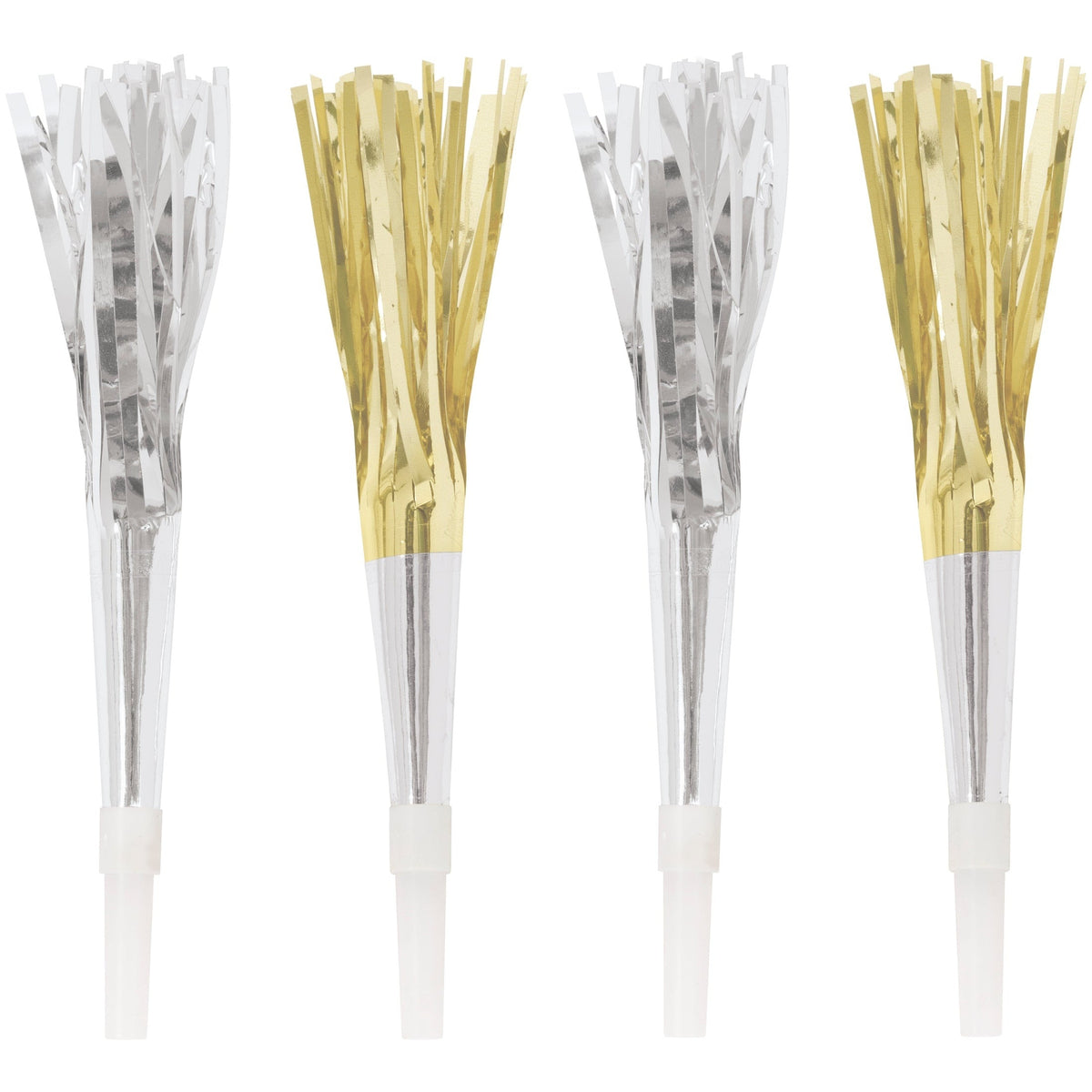 Party Horns - Silver/gold