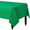 Party Pro Heavy Duty Green Plastic Table Cover 54" x 108"