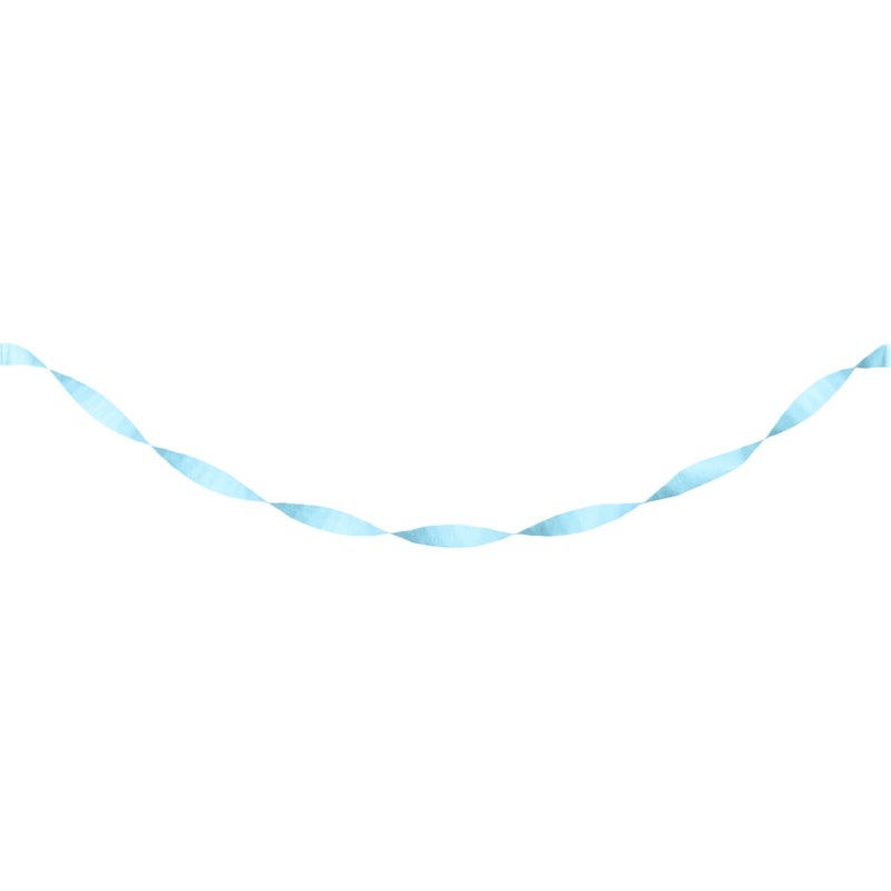 Pastel Blue Streamer 2.5"x81"