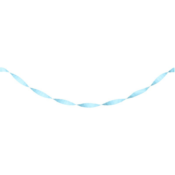 Pastel Blue Streamer 2.5"x81"