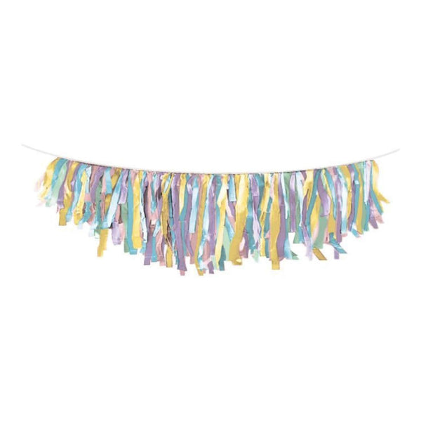 Pastel Fringe Garland