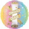 Pastel Graduation 18" Foil Balloon