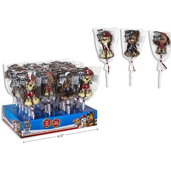 Paw Patrol Decorated Milk Chocolate Pops