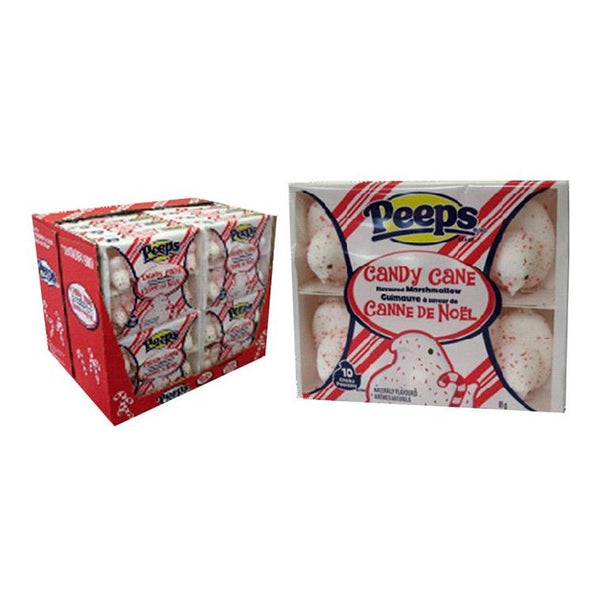 Peeps 10pk Candy Cane Marshmallows