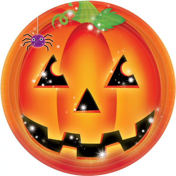 Perfect Pumpkin Round Plates 6 3/4"