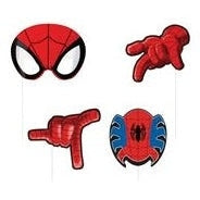 8 Spiderman Photo Props