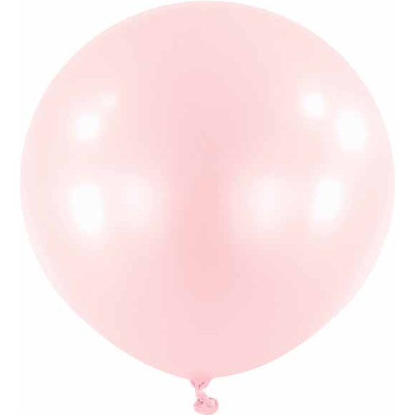 Pink Rose 24" Latex Balloon, 4 Per Bag