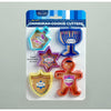 Plastic Chanukah Cookie Cutters - Set of 5