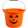 Plastic Pumpkin Bucket - Orange