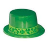 Plastic Shamrock Top Hat