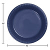 Plate 10" plastic 20 Count Navy