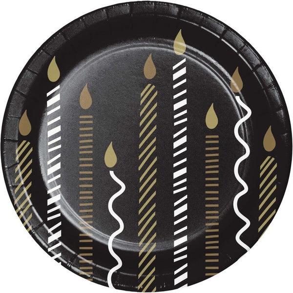 Plate 7 Square 8 Count Golden Wishes