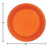 Plates 10", Plastic, 20 Count – Sunkissed Orange