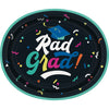 Plates - 12" Oval Rad Grad