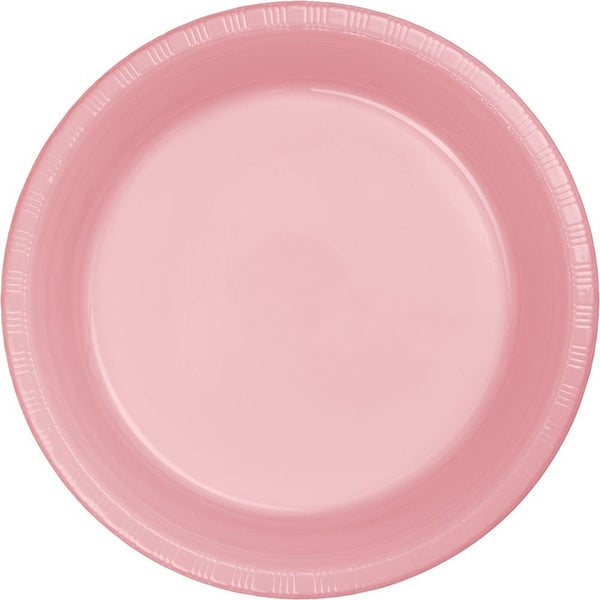 Plates 7", Plastic, 20 Count – Classic Pink