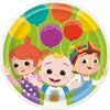 Plates - 8 Cocomelon, 7"