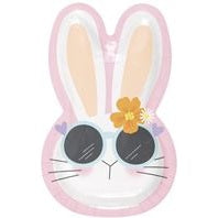 Plates - 8" Cool Bunny