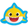 Plates - Blue, Shark Shaped, Baby Shark, 8 1/4", 10 Count